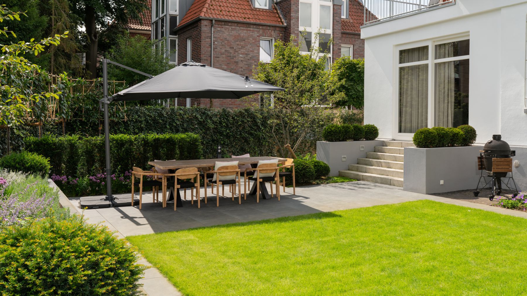 6.5 Modern gestalteter Familiengarten in Bocholt