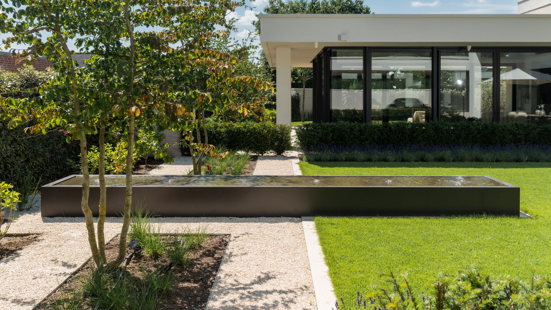 9.3 Exklusive Gartenarchitektur - zeitloser Wohngarten mit moderner Formsprache in Rhede