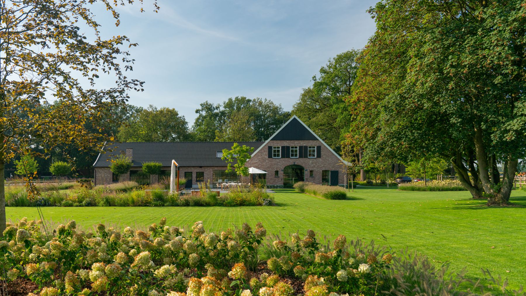 8.2 Luxuriöser Minimalismus mit Pool in der modernen Landhausidylle in Bocholt