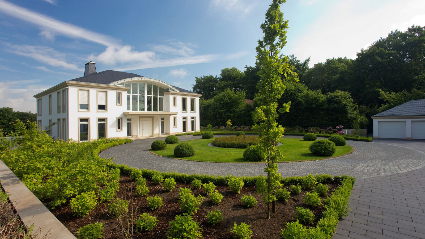 1.9 Klassisch eleganter Villengarten in Dortmund