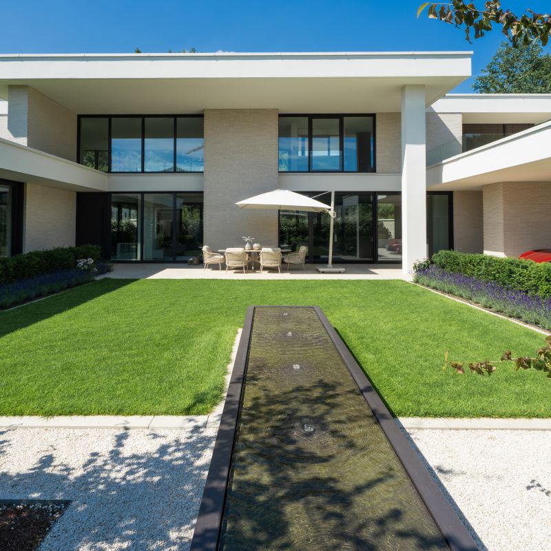 9.3 Exklusive Gartenarchitektur - zeitloser Wohngarten mit moderner Formsprache in Rhede